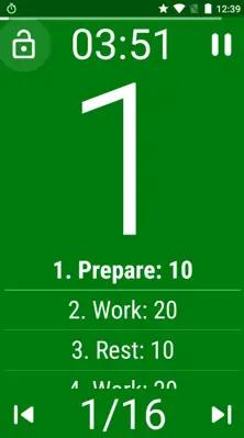 Tabata Timer android App screenshot 4