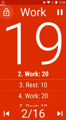 Tabata Timer android App screenshot 5