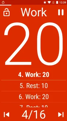 Tabata Timer android App screenshot 7